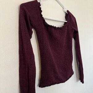 Hollister Maroon top